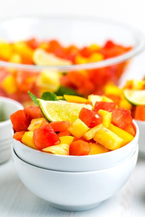 How to make Mexican Style Fruit Salad-Ketogenic Recipes