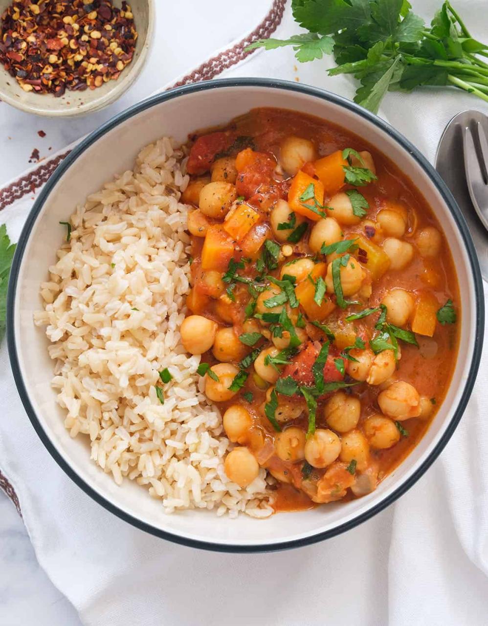 Chickpea Stew - The clever meal