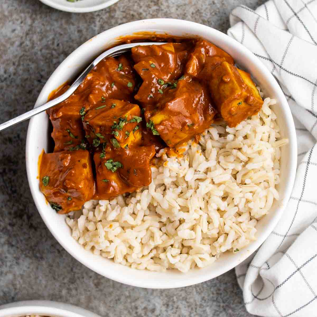Creamy Indian Tofu Curry – My Plantiful Cooking