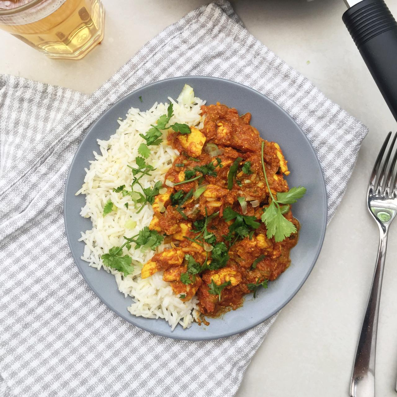 Spicy Chicken Curry Recipe | The Student Food Project