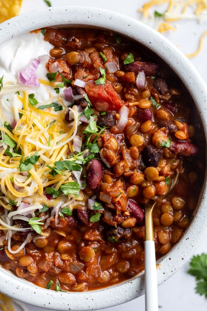 Lentil Chili - Food with Feeling