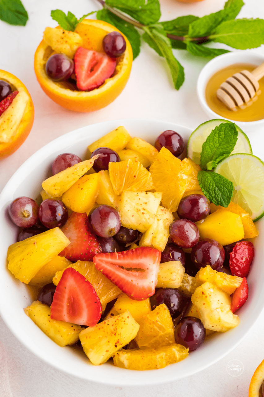 Best Mexican Fruit Salad Recipe • The Fresh Cooky